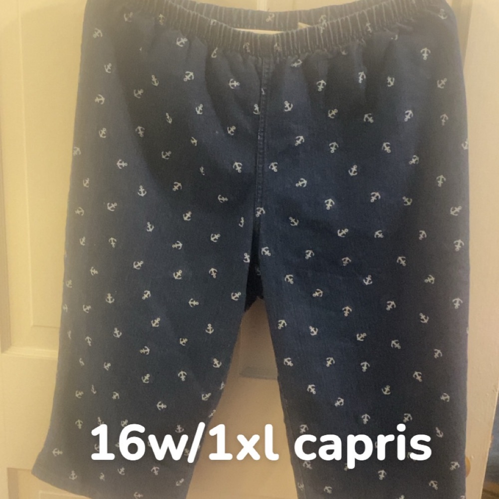 Just My Size Navy Blue Ankle Jeans